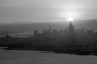 Sunrise Over Salesforce Tower