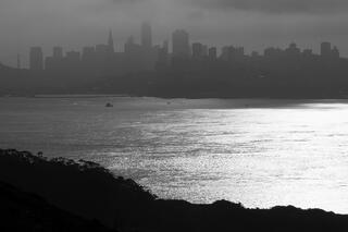 Storm Light and SF Skyline