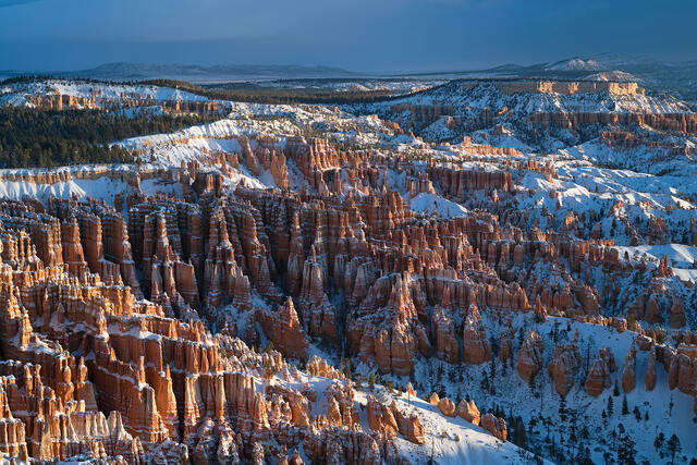 Winter Sunrise at Bryce Canyon