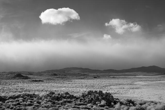Clouds Escaping the Storm