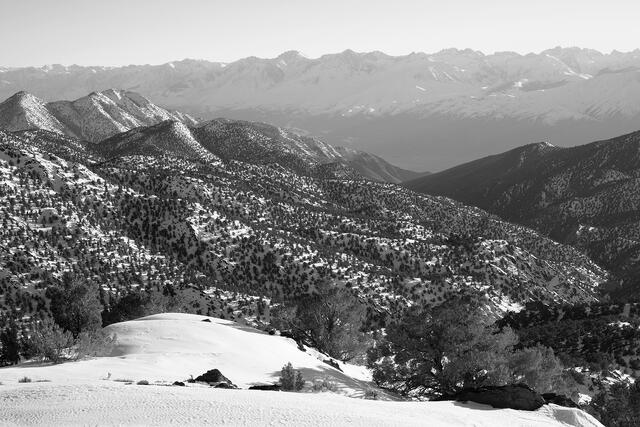 Inyo Range Winter Afternoon