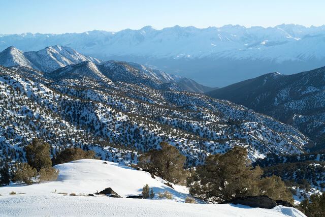 Inyo Range Winter Afternoon