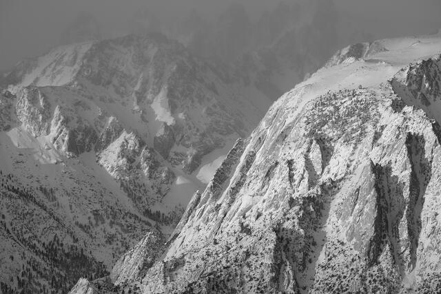 Morning Light of Sierra Winter