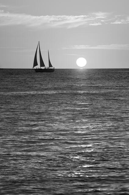 Sailing at Sunset