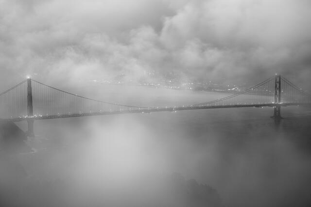 Morning Fog at the Bridge