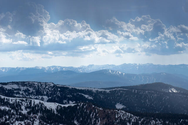 Cloud Layers Over Tahoe