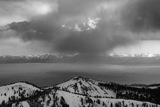 Storm Over Lake Tahoe