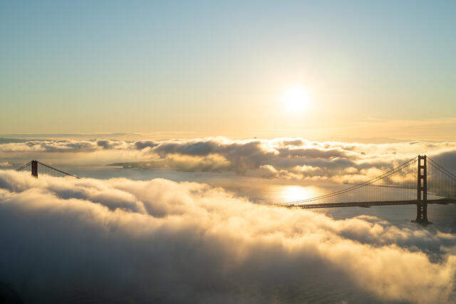 Bay Entrance at Sunrise