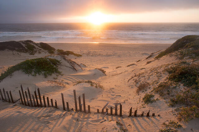 Marina Dunes Sunset