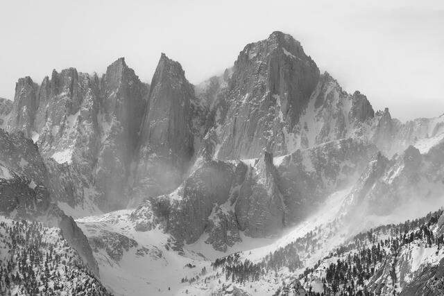Mt Whitney Storm and Wind