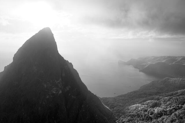Petit Piton Aerial