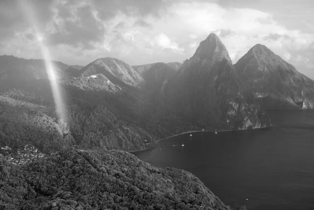 Rainbow and Pitons