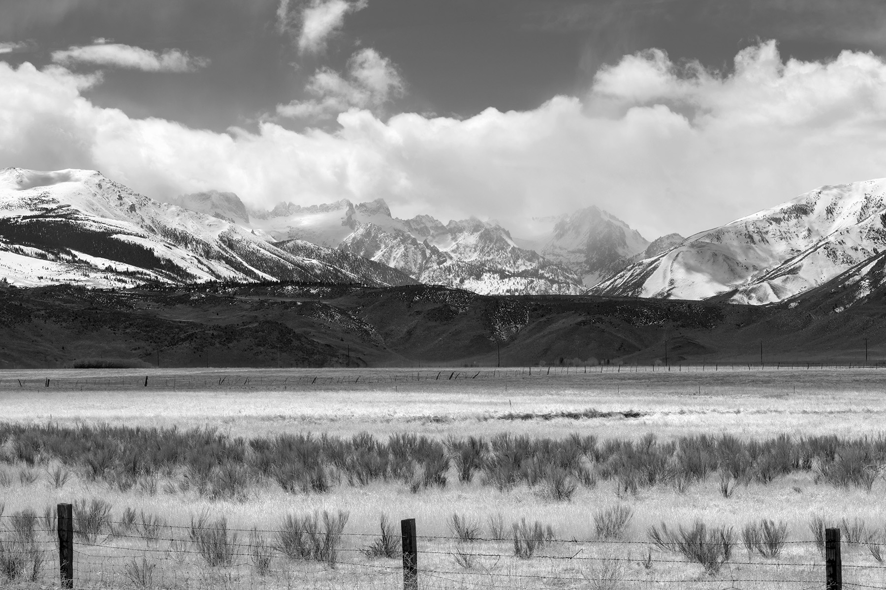Eastern Sierra Winter Plains