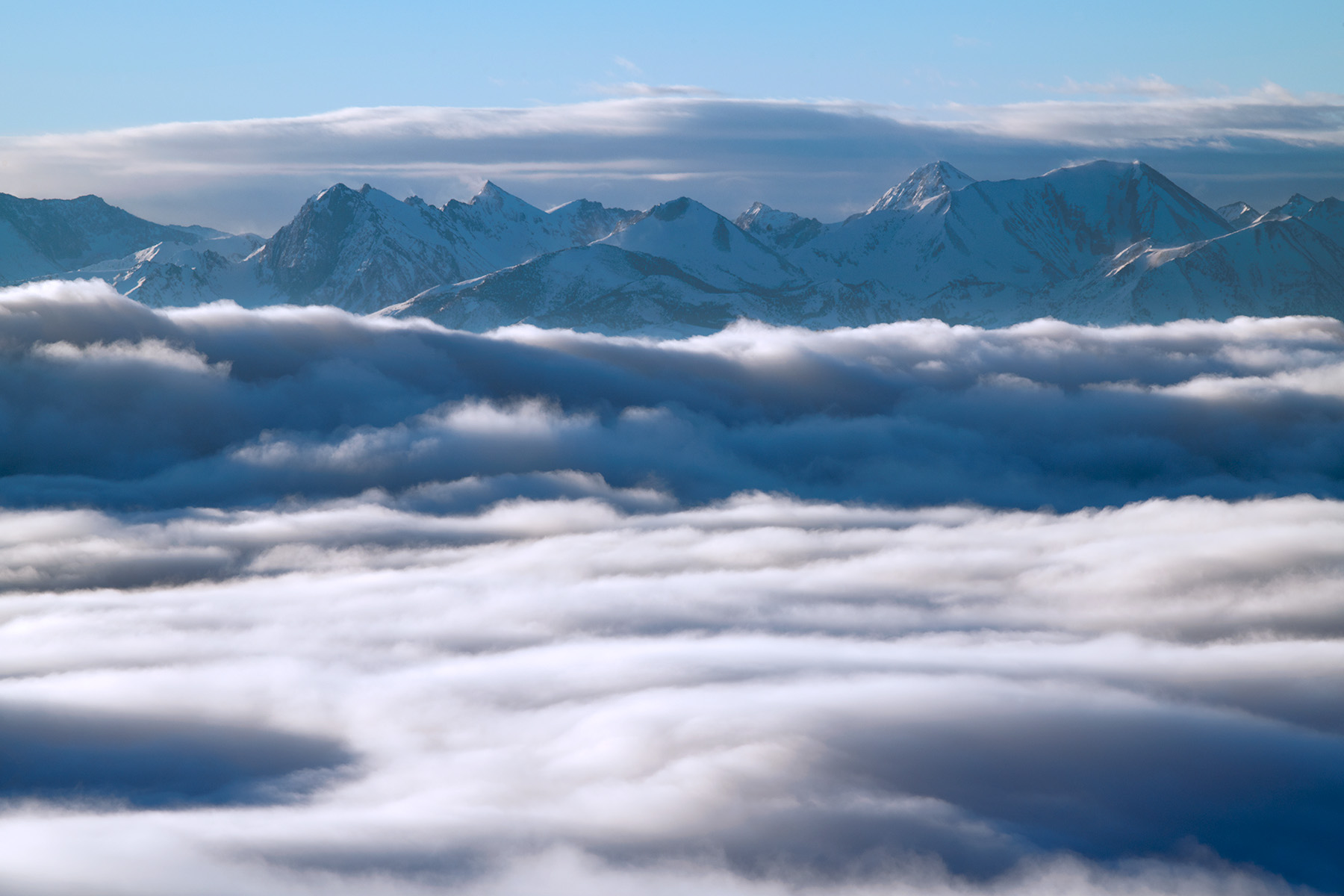 Sierra Cloud Inversion | Eastern Sierra, CA | Ryan Daffurn Photography
